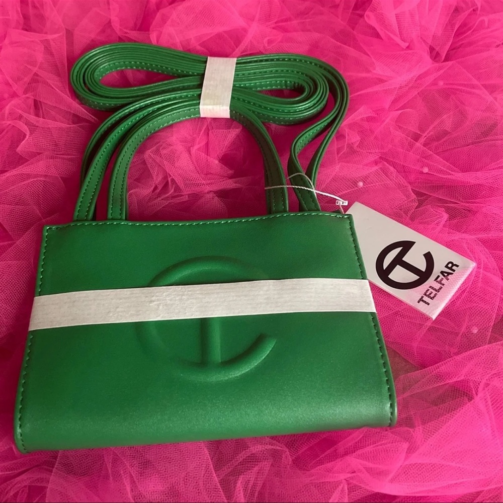 Moneybag green Juneteenth small telfar edition
